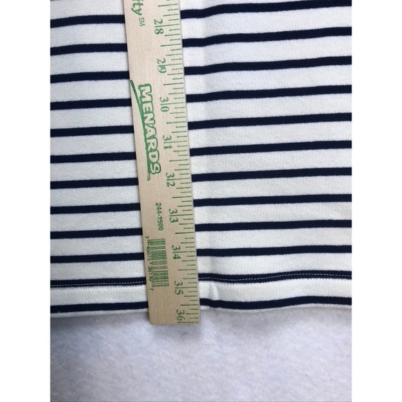 Splendid Womens Striped 2 Piece Set Crop Top Maxi Skirt Ivory Navy RS4K44E M - Picture 10 of 16